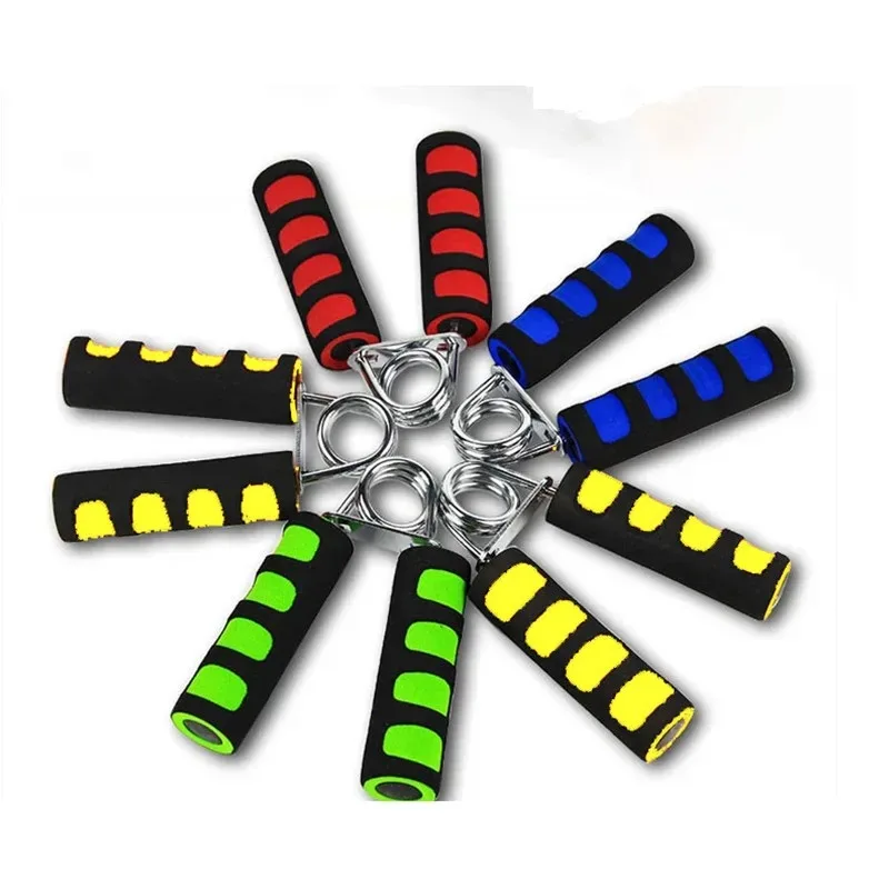 الربيع قبضة اليد قوة الاصبع مدرب قوة التمارين الإسفنج الساعد قبضة تقوية الرسغ المتوسع تدريب اليد