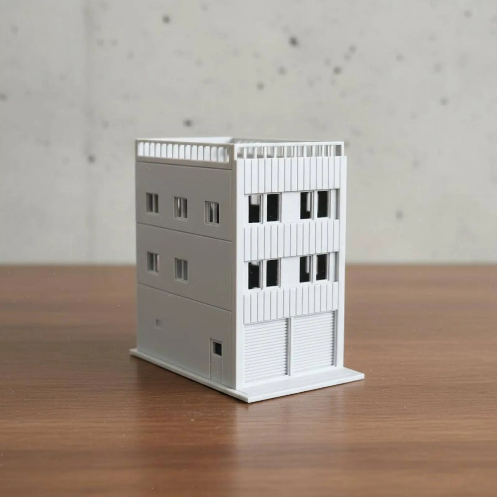 

Japanese Building Model DIY Assembly N Scale Building Kit 1:160 Scale Scenery Set Easy to Assemble Diorama Accessory