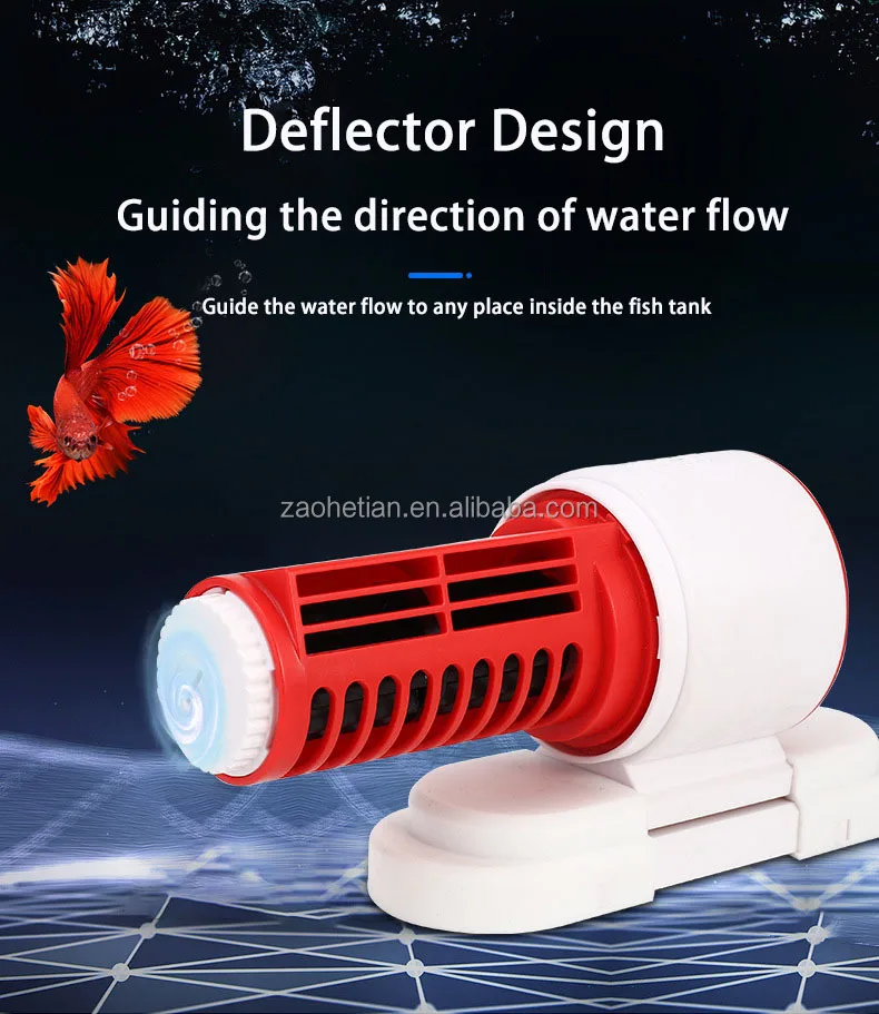 7-speed Adjustable Feeding Pump Fish tank Wave Water Pump Submersible Pump Can Be Equipped with WIFI