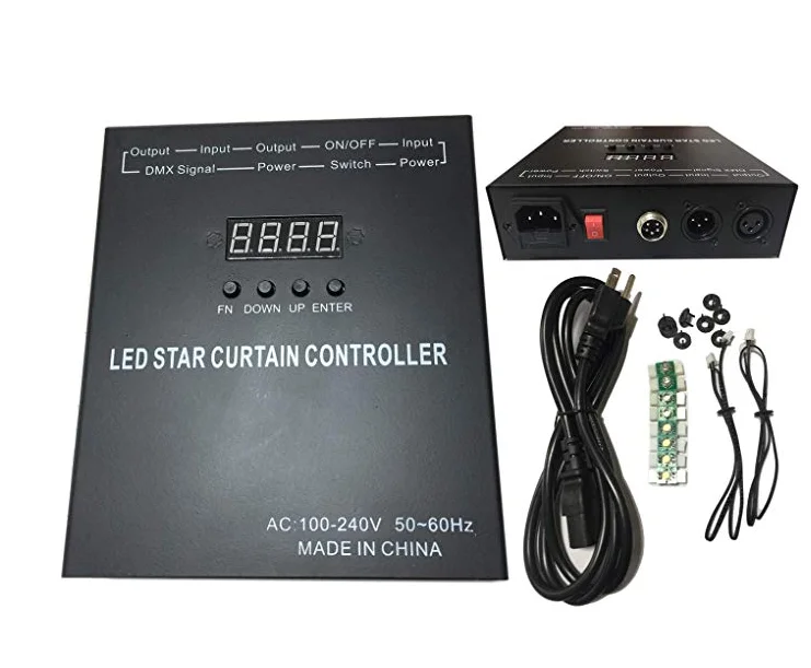 Backdrop star curtain DMX controller