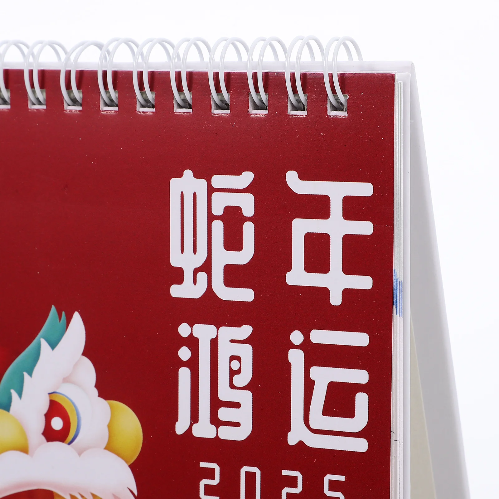 

Desk Calendar Spiral Binding Thick Paper Minimalist Design Standing Desktop Monthly Planner Office Supply Decorative Month