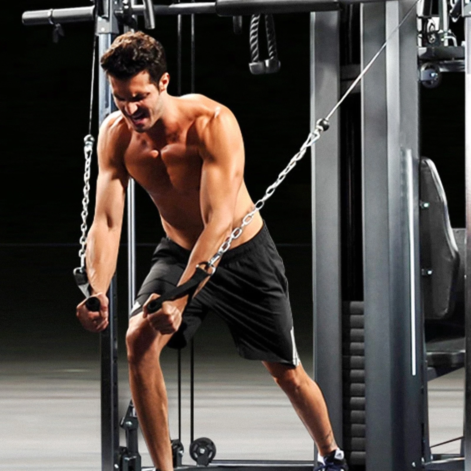 

1Set Exercise Handle Grip Durable Lightweight Compact Size Pilates Kit Strength Training Rehabilitation Accessory