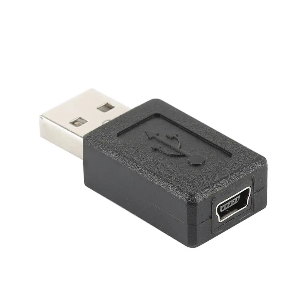 1 ~ 10 Stuks Groothandel Nieuwe Zwarte Usb 2.0 Een Mannelijke En Vrouwelijke Naar Mini Usb B 5-Pins Vrouwelijke Stekker Adapter Connector Beste Prijs