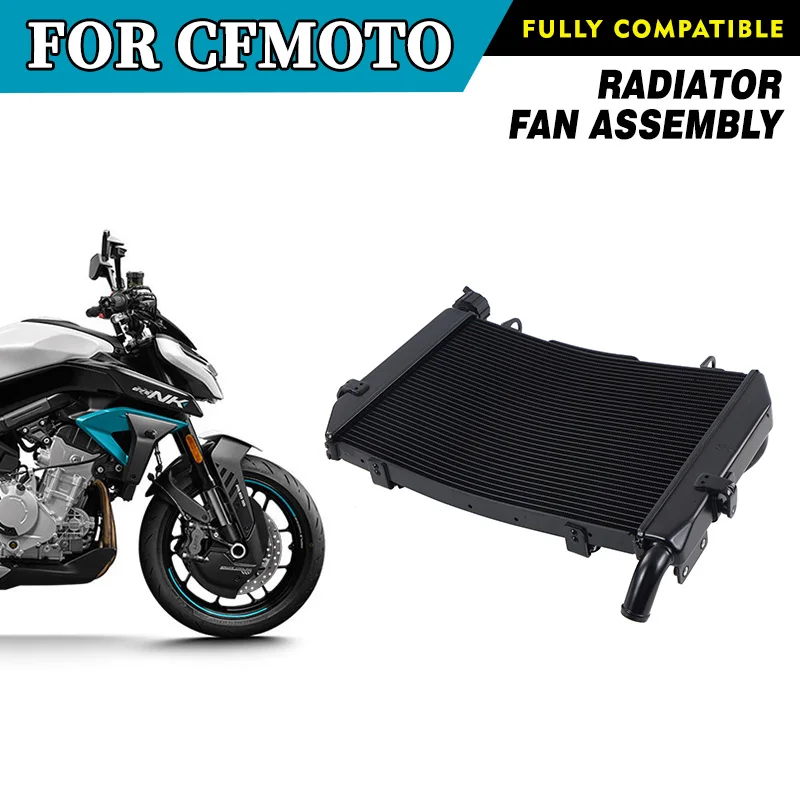 For CFMOTO 675NK Radiator Fan Assembly 675 NK Engine Water Tank Cooling Fan Motor Kit Motorcycle Original Parts
