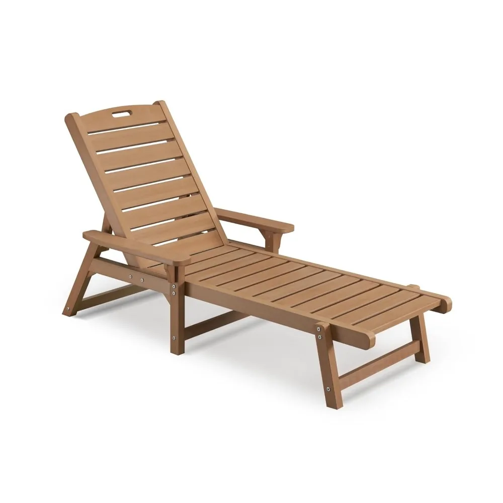 

Adjustable Recliner, All-weather Polymer Wood Recliner, Customizable