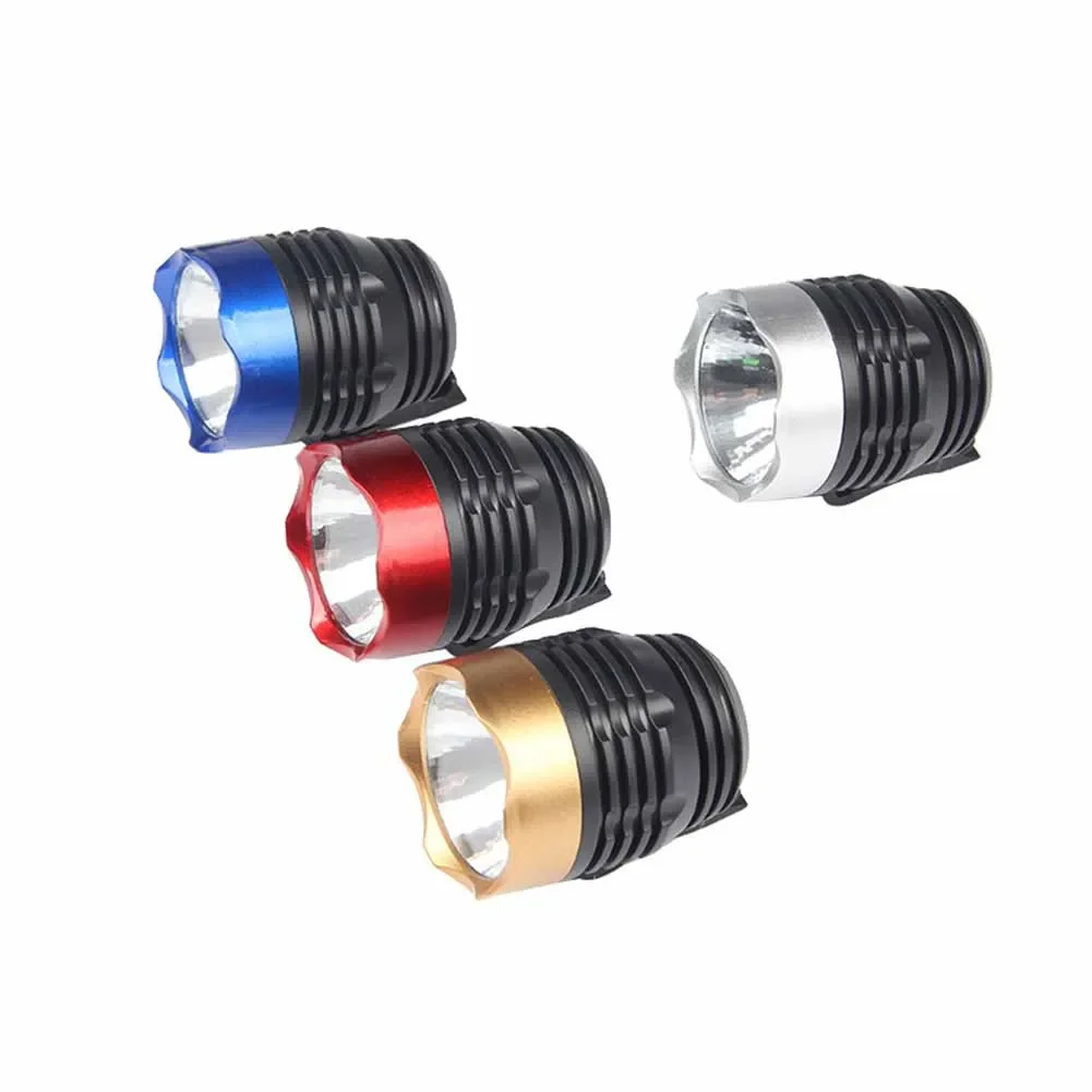 LED Flashlight Bicycle Headlight Third Gear Adjustment High Brightness Waterproof Bike Light Night Riding Safety Cycling Lights