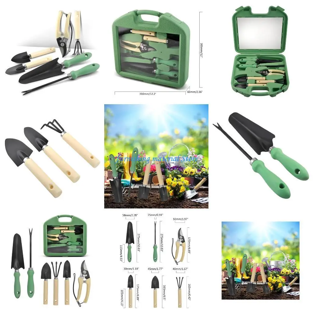 

Y5GD Outdoor Hand Tools Heavy Duty Gardening Ergonomic Set for Gardening