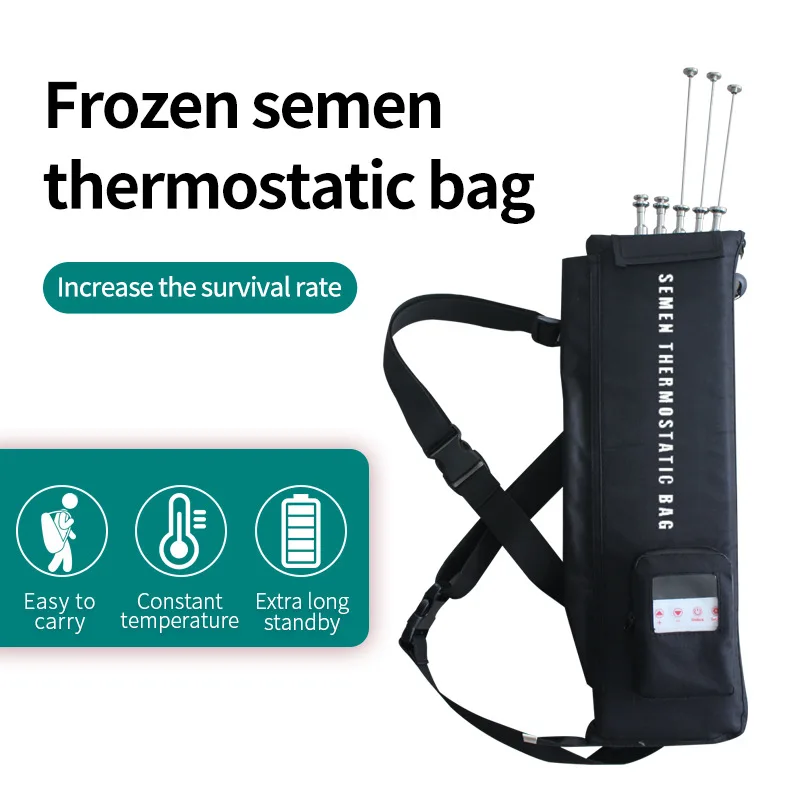 La bolsa termostática Frozen Sperma se puede expandir en inglés (sin pistola de esperma)