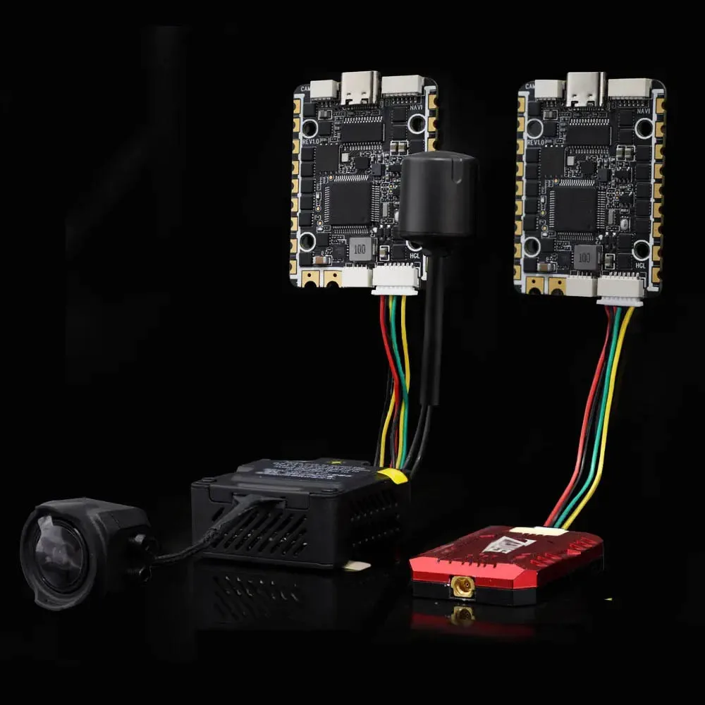

HGLRC SPECTER F722 40A 6CH AIO Flight Controller, 2-6S LiPo, 32-bit for Rekon Y6 & FPV Racing Drones