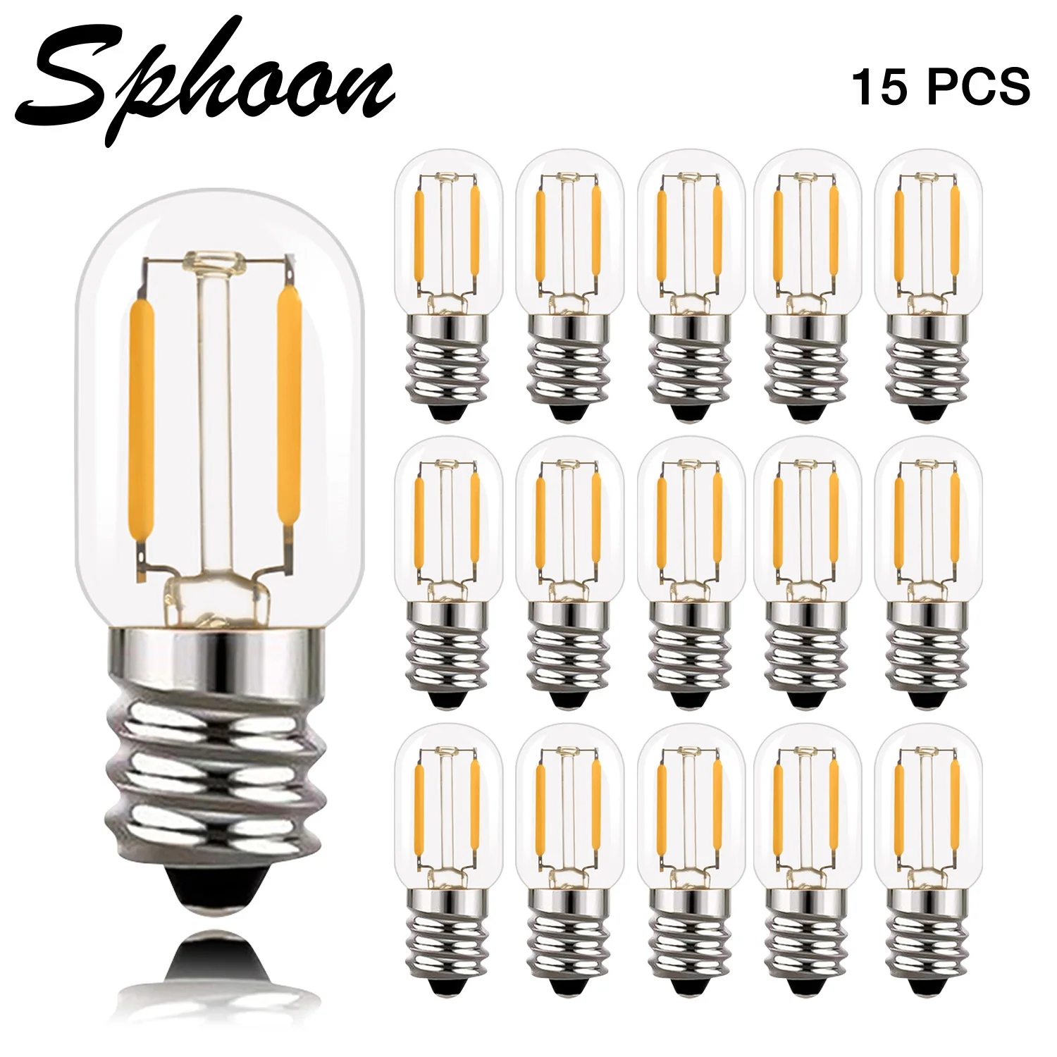 

Sphoon E12 E14 220V Женская лампа дневного света с регулируемой яркостью 1 Вт 2200K 4500K 6000K домашний декор винтажная маленькая лампа