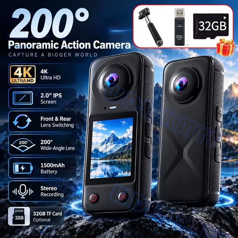 camara-de-accion-4k-4k-con-32gb-200-°-camara-deportiva-de-gran-angular-4k-60-fps-con-doble-lente-delantera-y-trasera-y-cuerpo-compacto