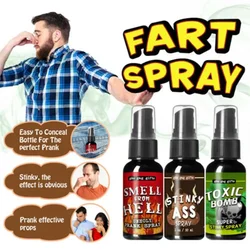 2024 NEW 30ML Liquid Fart Spray Can Stink Ass-Smelly Stinky Gas Crap Gag Prank Novelties Toy Joke Party Supplies