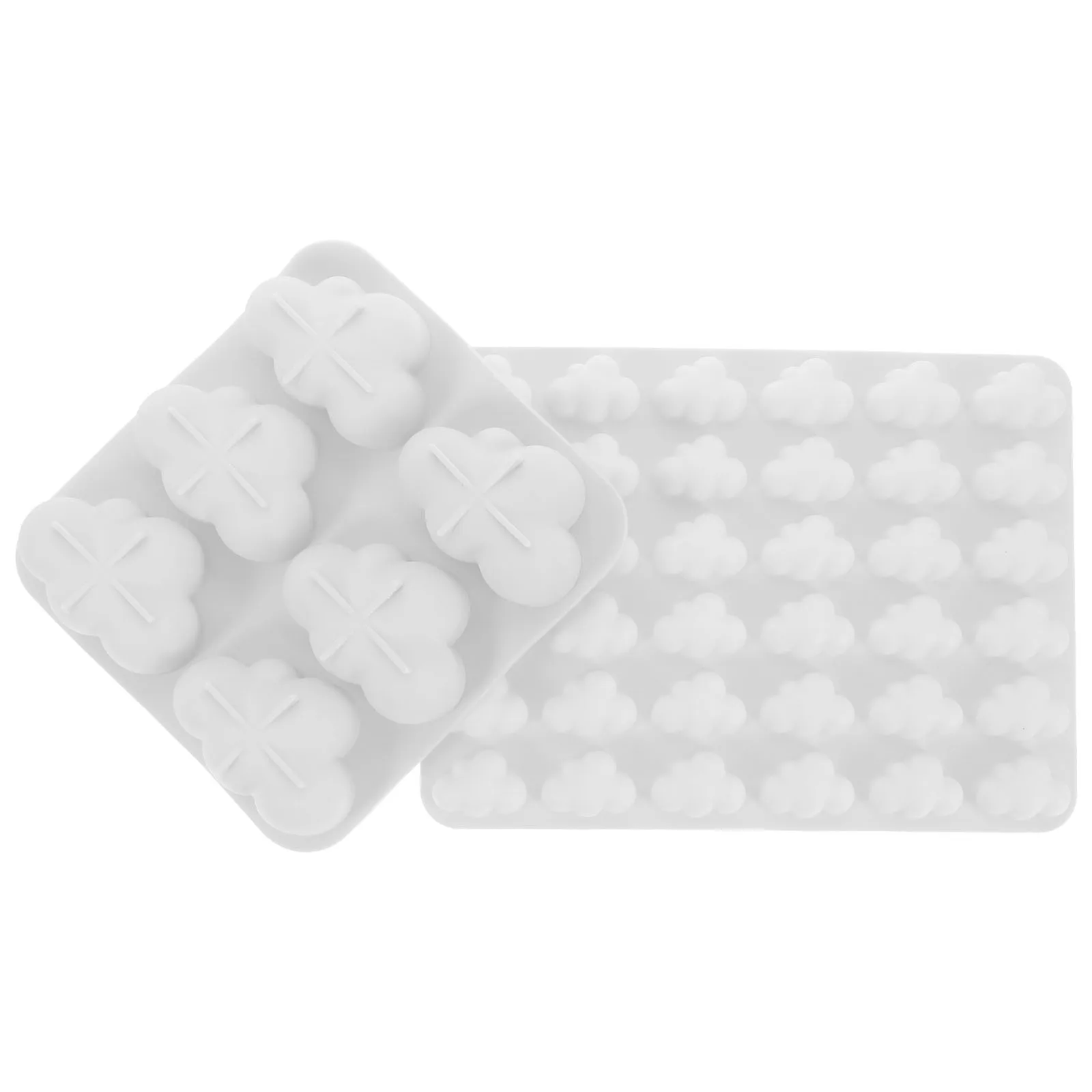 

2 Pcs Cloud Silicone Mold Diy Chocolate Jelly Mould Moulds for Crafting Molds Biscuit Baking