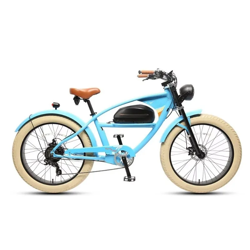 

26-Inch Adult Electric Beach Bike 250W Car Fat Beach Cruiser Electric
