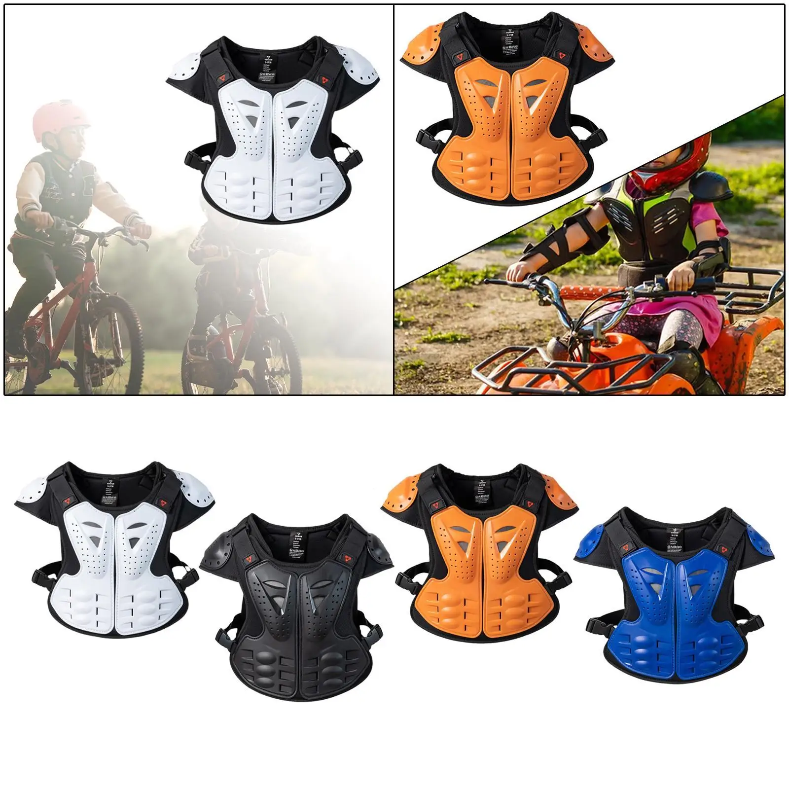 

Motorcycle Vest Body Guard Vest Chest Vest for Skateboarding Skiing
