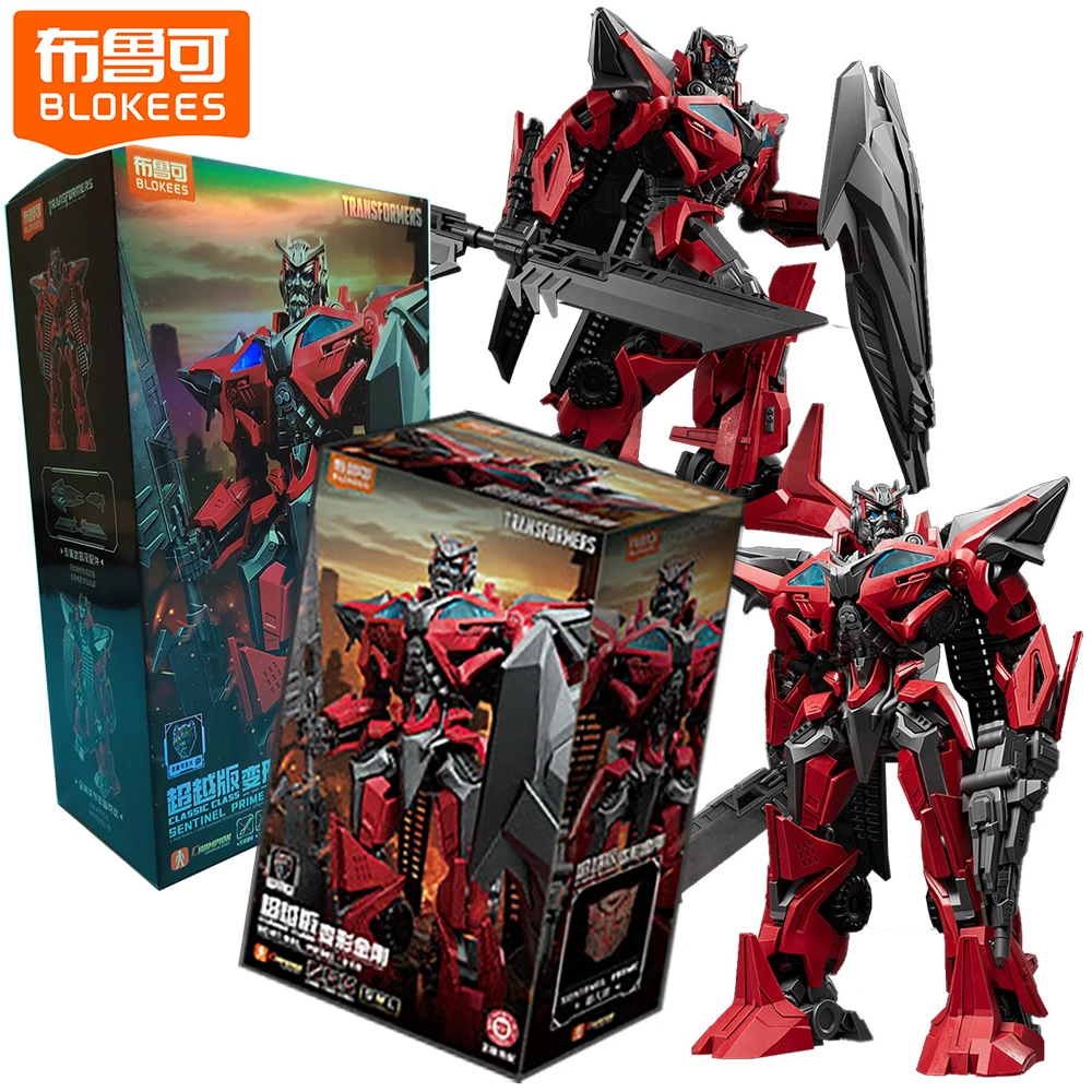 BLOKEES Genuine Transformers Classic Cartoon IP Images Action Figures Toys Encourage Children's Holiday Gifts Fun Models Gifts