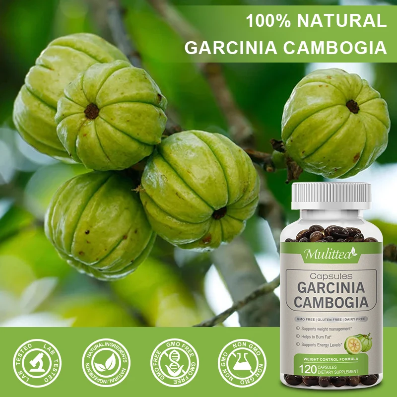 Mulittea Garcinia Cambogia Capsules Tissue Burning Products for Detox Fat Fat Burning Skin care Flat Belly Body Shaping Capsules