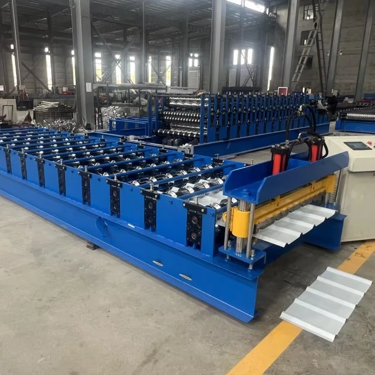 Metal Roof Wall Panel Roll Forming Machine Factory High Precision Metal Profile Bending Equipment for Construction Industry