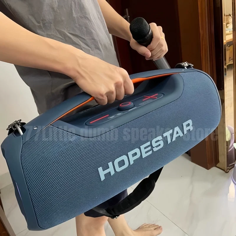 HopestarA60 100 Вт caixa de som Bluetooth Высокая мощность Портативная беспроводная столбная музыкальная центральная басовая бумбокс с микрофоном Bluetooth-динамик