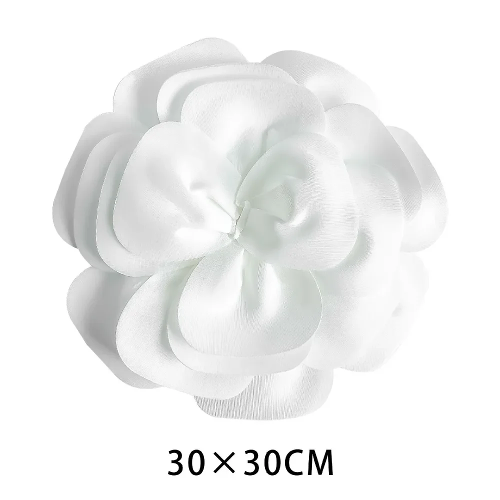 새로운 3D 가슴 꽃 DIY 대형 드레스 장식 의류 장식 웨딩 드레스 헤어 액세서리