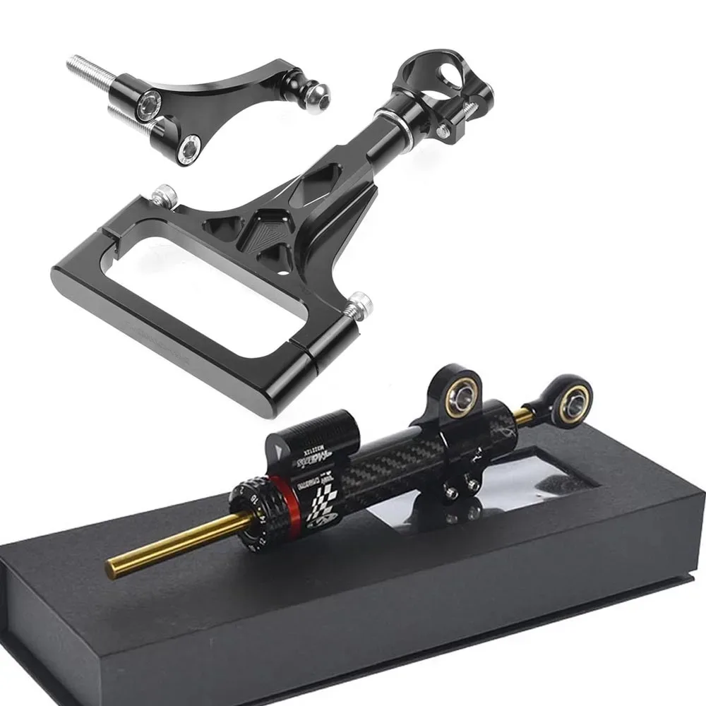 For Kawasaki Z1000 /ABS 2003-2009 Z750 /ABS 2003-2012 Z750R 2011-2012 Motorcycle Stabilizer Steering Damper Mount Bracket Kit
