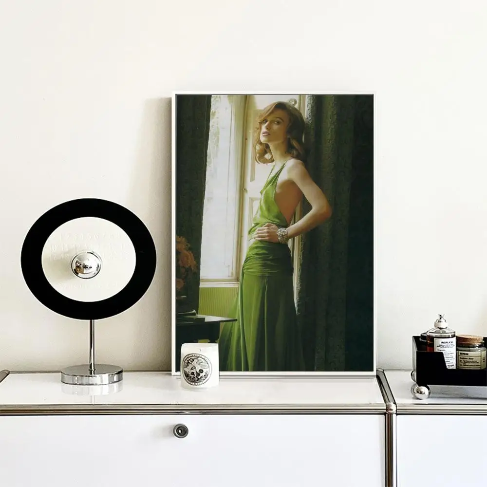 ملصق كيرا نايتلي في التكفير ، طباعة ورقية ، ديكور الرسم الفني ، المنزل ، غرفة النوم ، المدخل ، البار ، المقهى ، 1: 1000