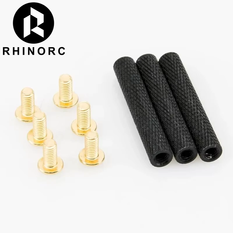 Rhino Carbon Fiber Aluminum 2.2 inch Pro LightWeight RC Car Crawler Wheel SCX10 RBX10 RR10 Wraith MOA