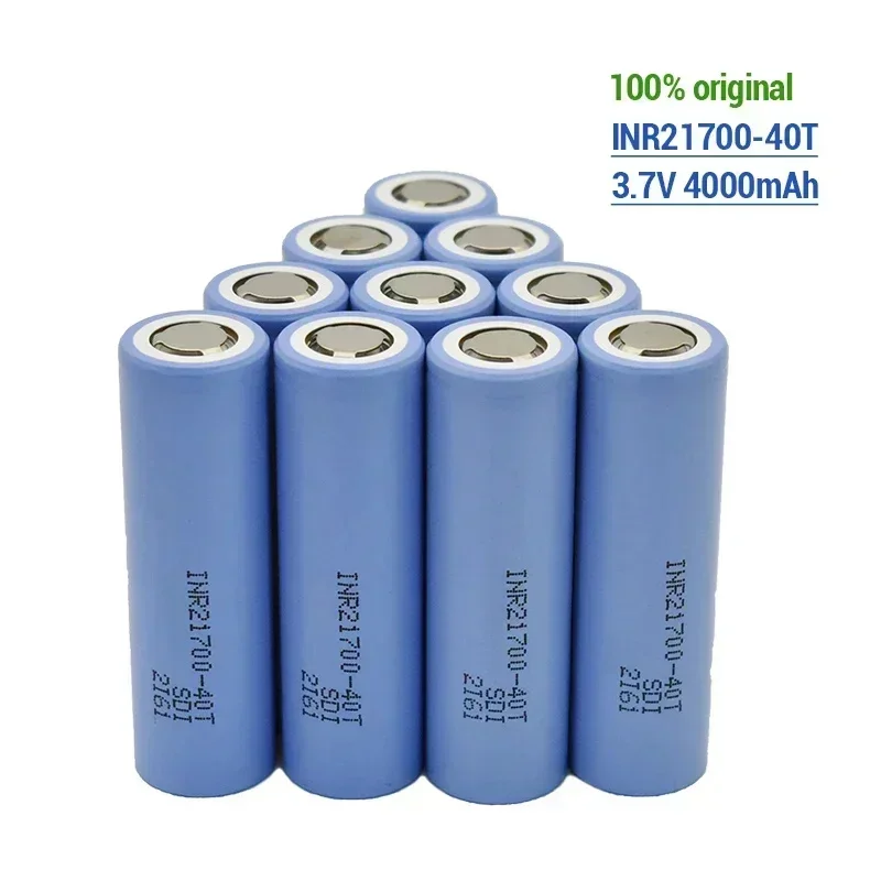 21700 Battery 4000mah 30A 40T 3.7V High Discharge/capacity Lithium-ion Rechargeable Battery PK 30T