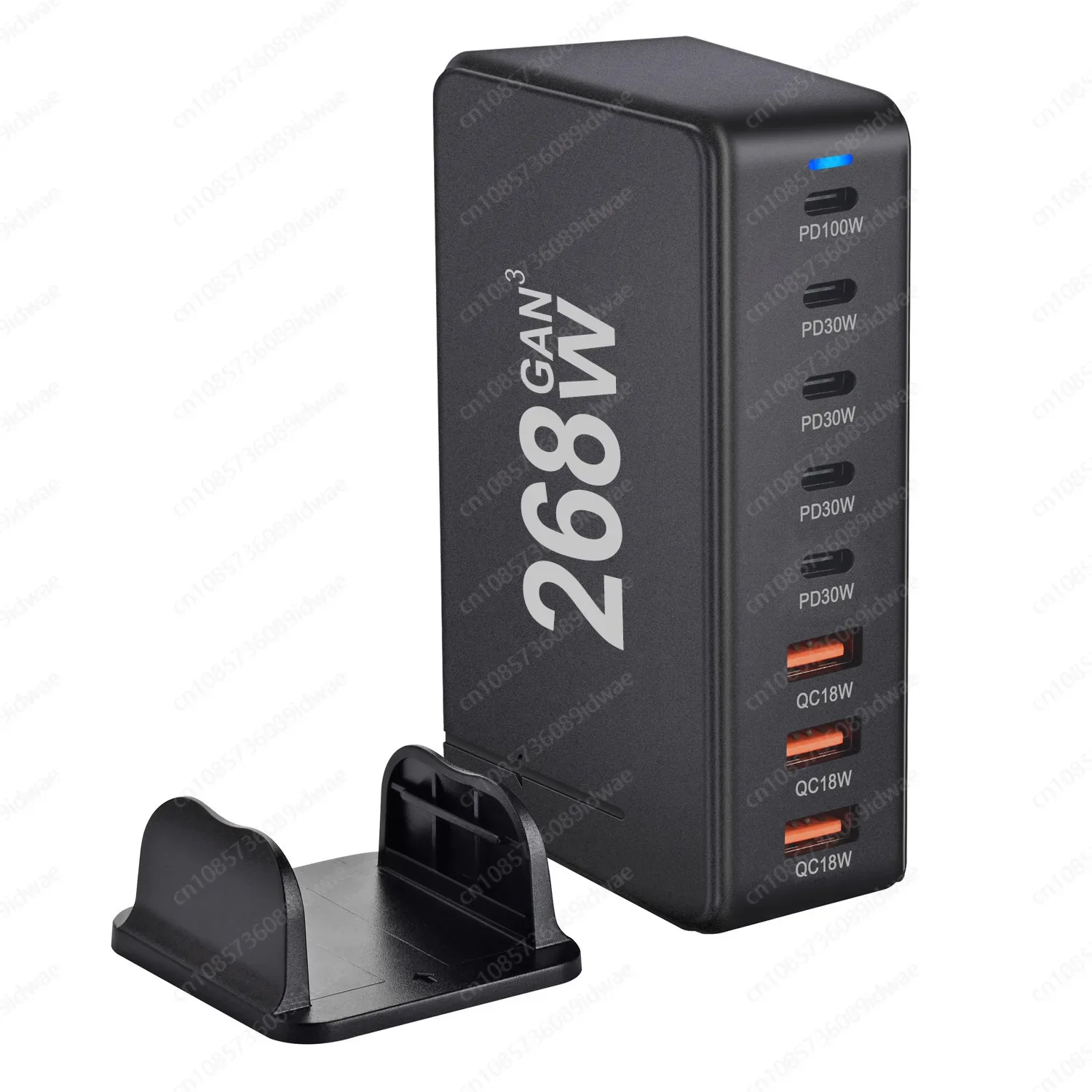 268W Gallium Nitride Charger 268W Desktop Charger Multi-port Fast Charge 240W Australian Power Adapter