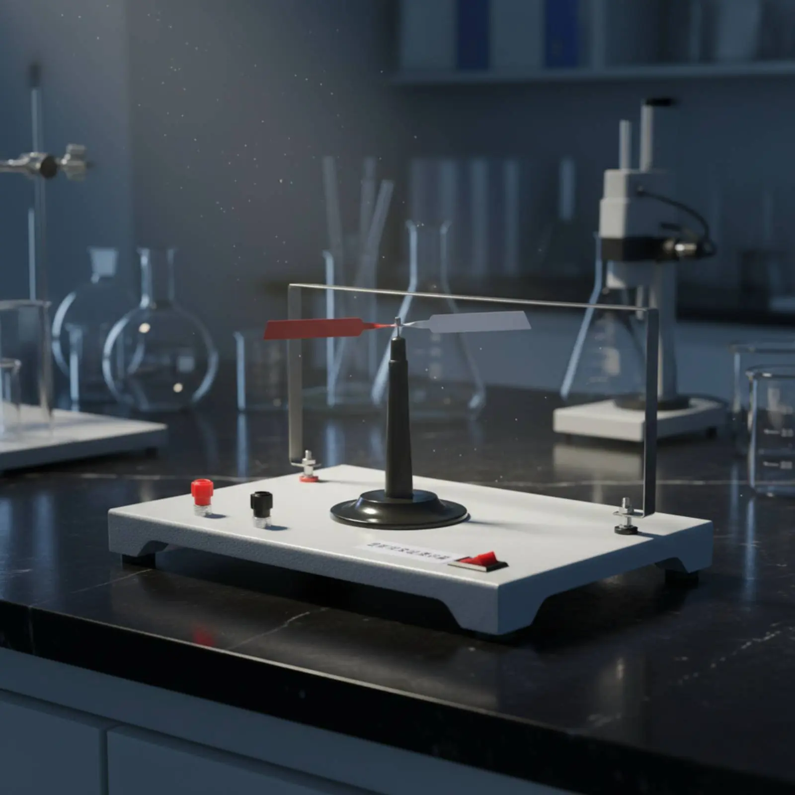 Oersted Experiment Demonstrator Easy Observation Oersted's Law Demonstration Kit Science Equipment Transparent Case