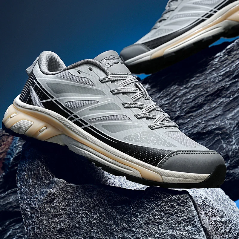 

High-Quality Running Shoes for Men, Autumn Comfortable and Breathable Dad Shoes, Outdoor Hiking and Cross-Country Sports Shoes w