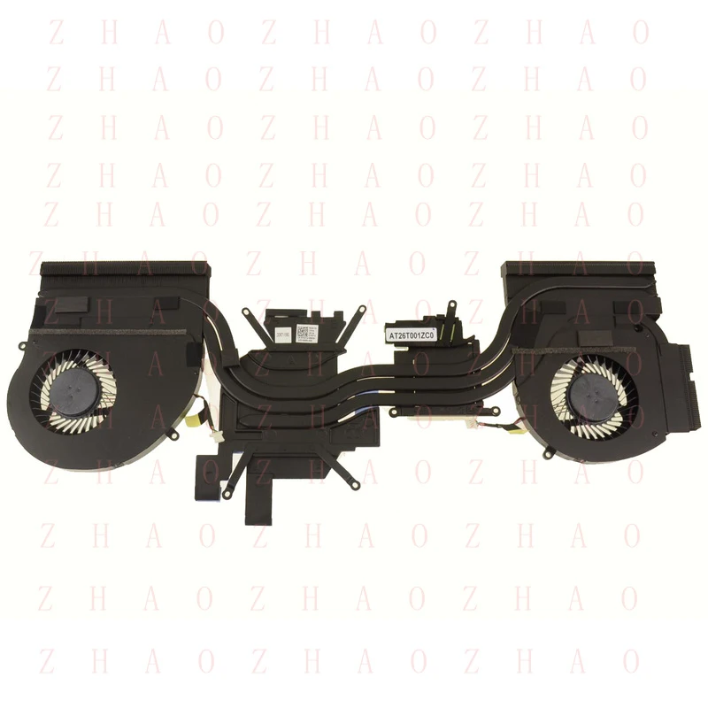 L+ 0TK0T2 FOR DELL Alienware 17 R5 GTX1060 CPU/GPU Graphics Cooling Heatsink Fan