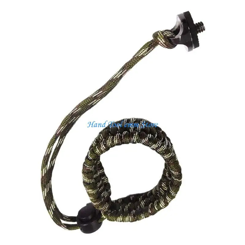 

H37F Nylon Woven Wrist Security Strap Universal Fit for Various DSLR Action Camera Models Easy Installation