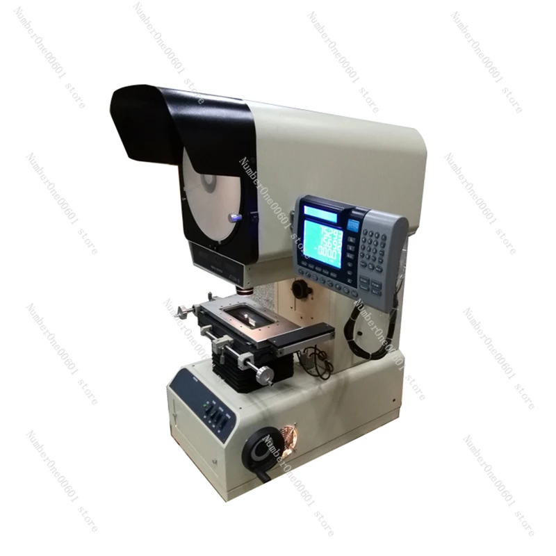 Play 00:10 00:39 2D Measuring Instrument Xintian Projector JT12A-B 300 Digital Profile, Projector Table Glass