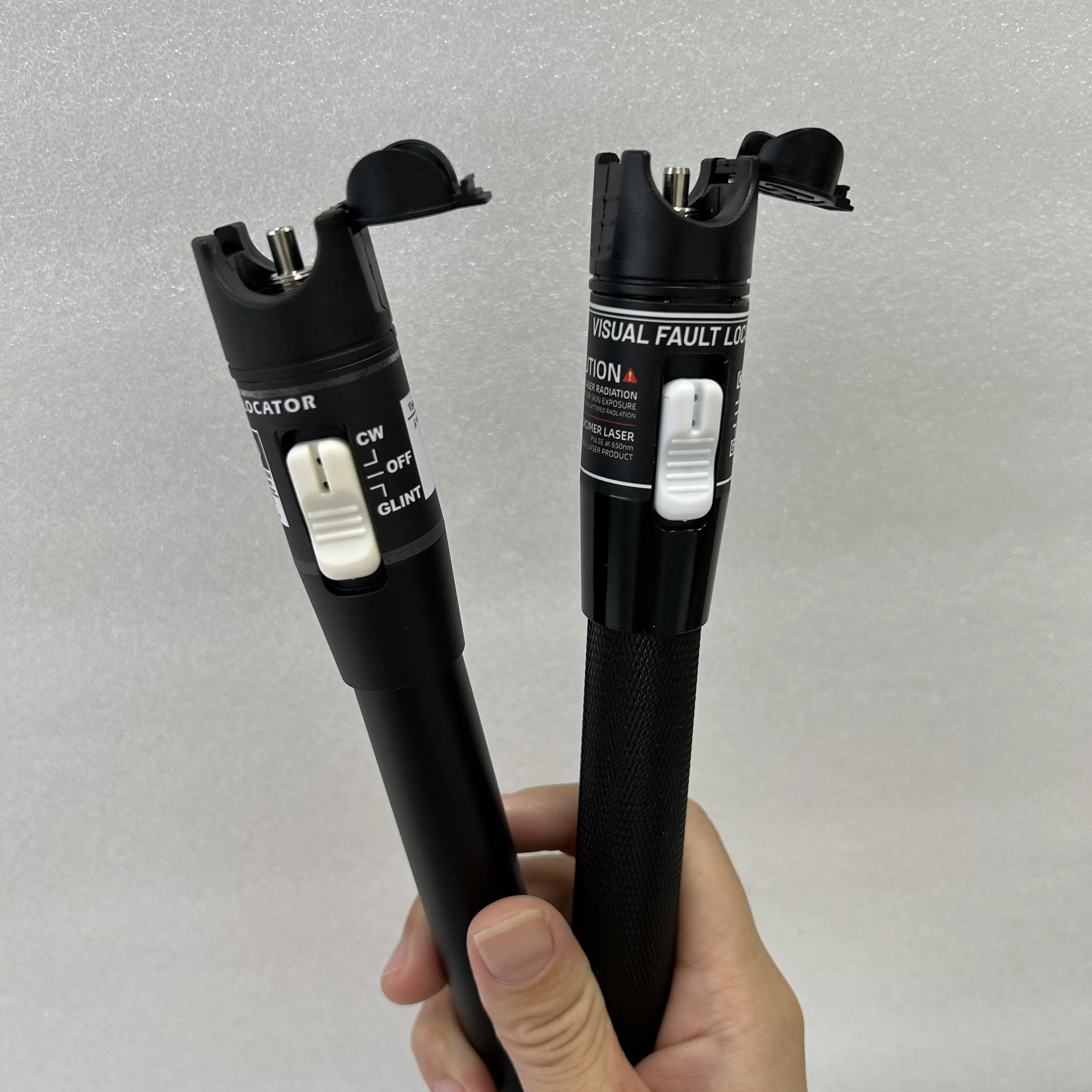 50KM VFL Optic Light Source Fiber Cable Tester FC,SC,ST Universal 50mW Visual Fault Locator 650+10nm Wavelength