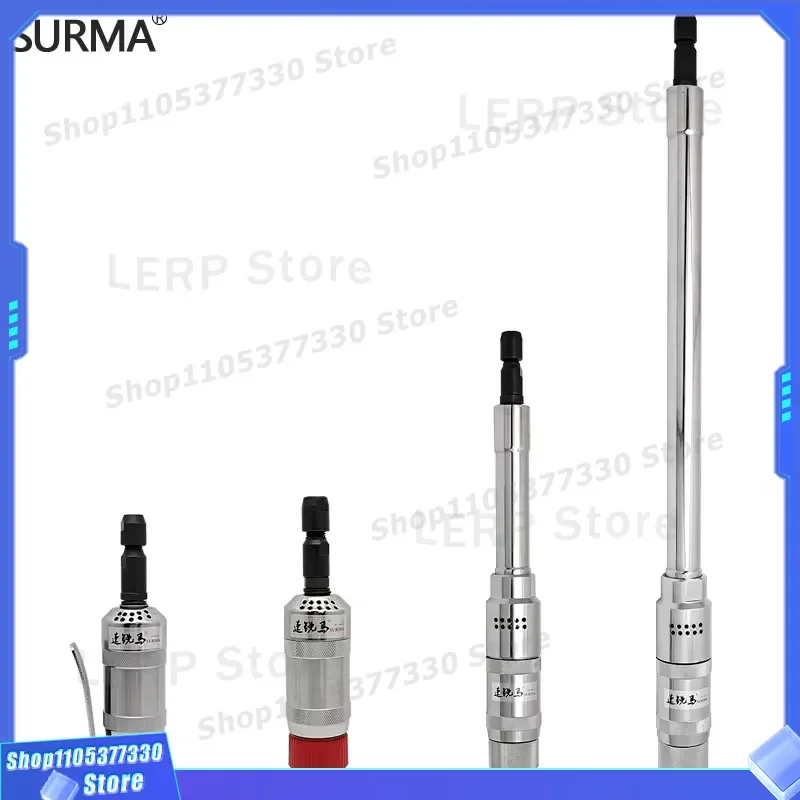 SURMA S40 Pneumatic Bench Grinder 360 580 RPM Inner Hole Drilling Polishing Tool for 6MM Parts with Extended Rod High Speed