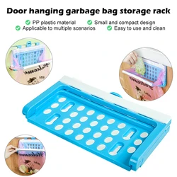 Foldable Plastic Garbage Bag Rack Portable Hanging Trash Rubbish Bag Storage Holder Bin Organizer Kitchen Trash Can Gadgets