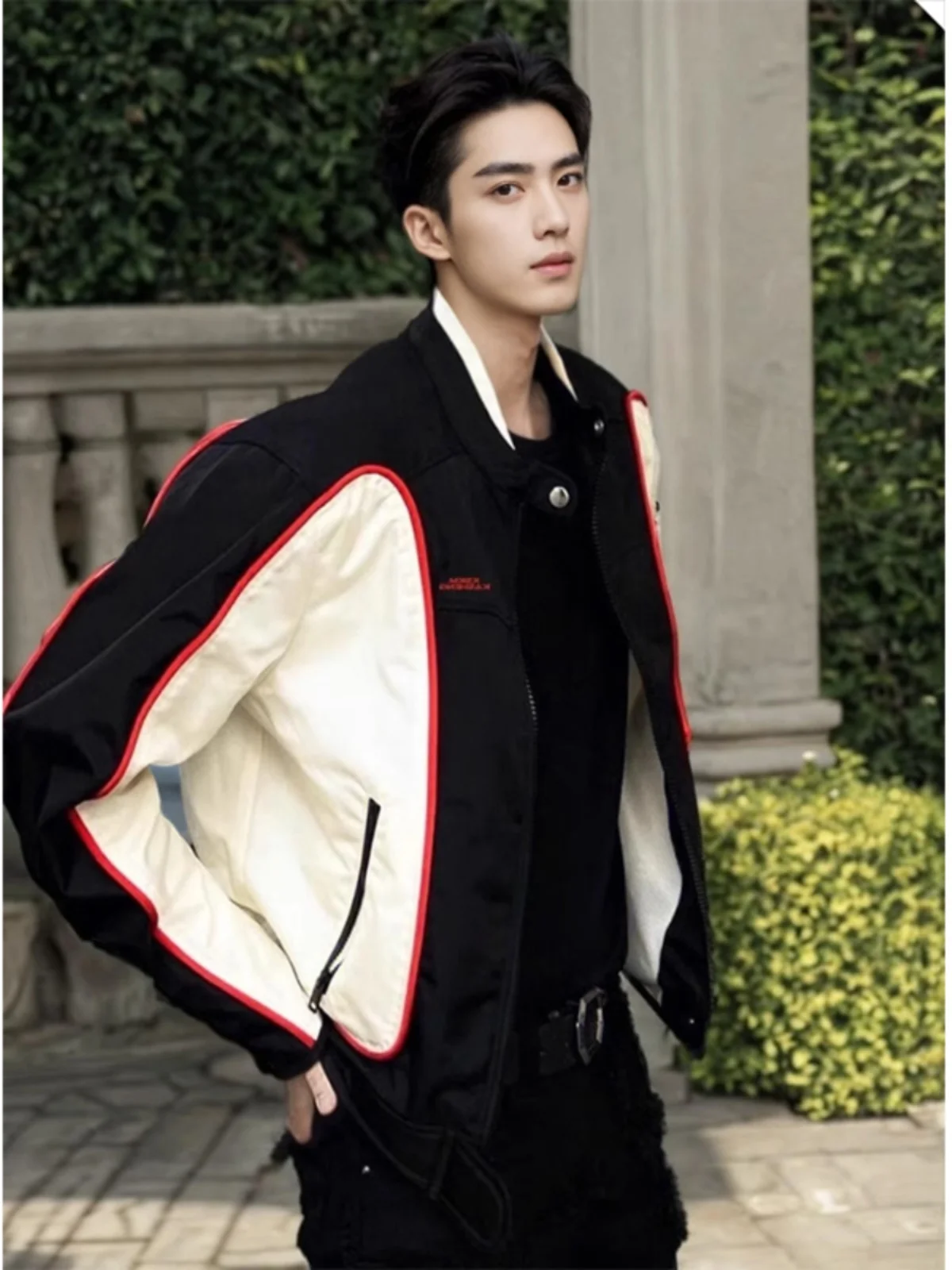 

Pak Jae Wan Men's Motorcycle Flight Jaet Vintage Racing Sle Spring Autumn Faionable American Brand Youth Stand Fit