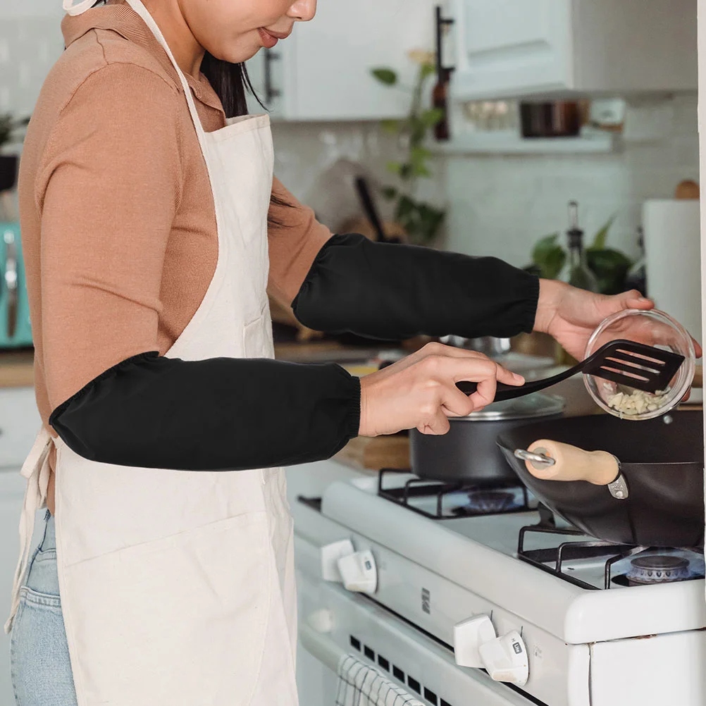 3 Pack Painting Aprons for Adults Waterproof Sleeve Multi-function Oversleeves Anti-greasy House