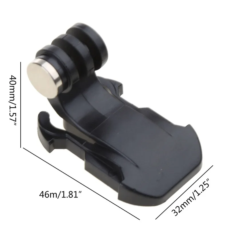 2pcs J Hook Buckle Chest Strap Belt Helmet Base Mount for GoPro Hero 7 5 6 Black