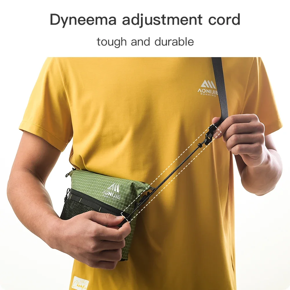 AONIJIE FH2503 Single Shoulder Bag Ultralight Portable Waterproof Outdoor Hiking Travel Chest Bag Durable Storage Leisure Bag