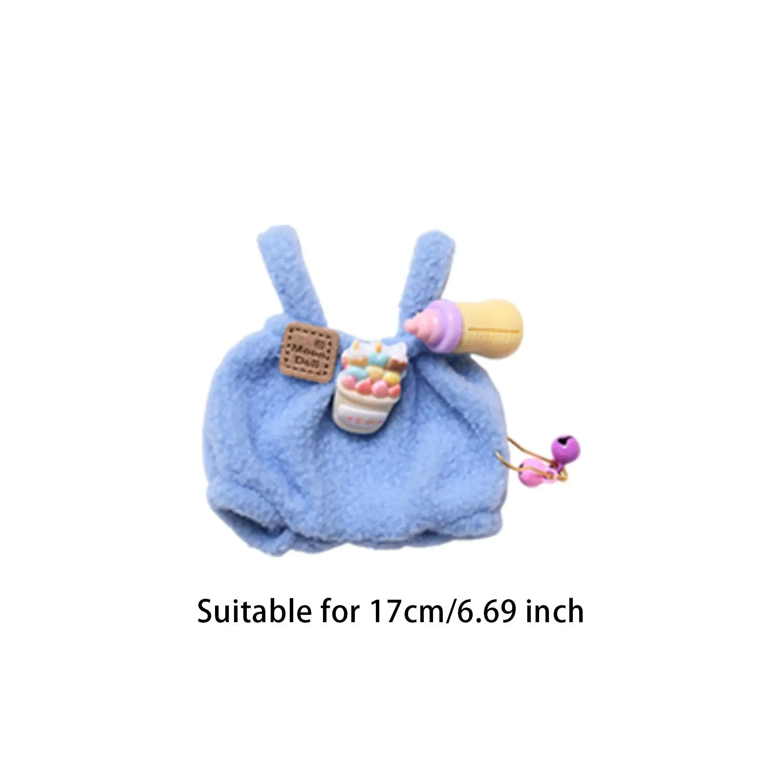 دمية السروال القصير فستان هدايا عيد ميلاد تعليمية للأطفال الديكور التنسيق دمية السراويل ملابس دمية لدمية 6.69 بوصة