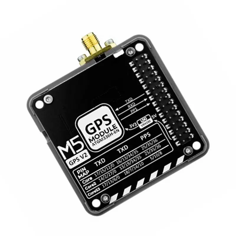 AAAEL-For M5stack GPS Module V2.0 With External Antenna (AT6668)