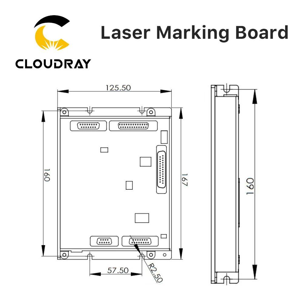 Imagem -05 - Máquina de Marcação a Laser Cloudray Jcz Cartão Controlador Fblmcb-v4 Szlmcb-v4 Spilmcb-v4 para Fibra Máquina de Marcação Co2