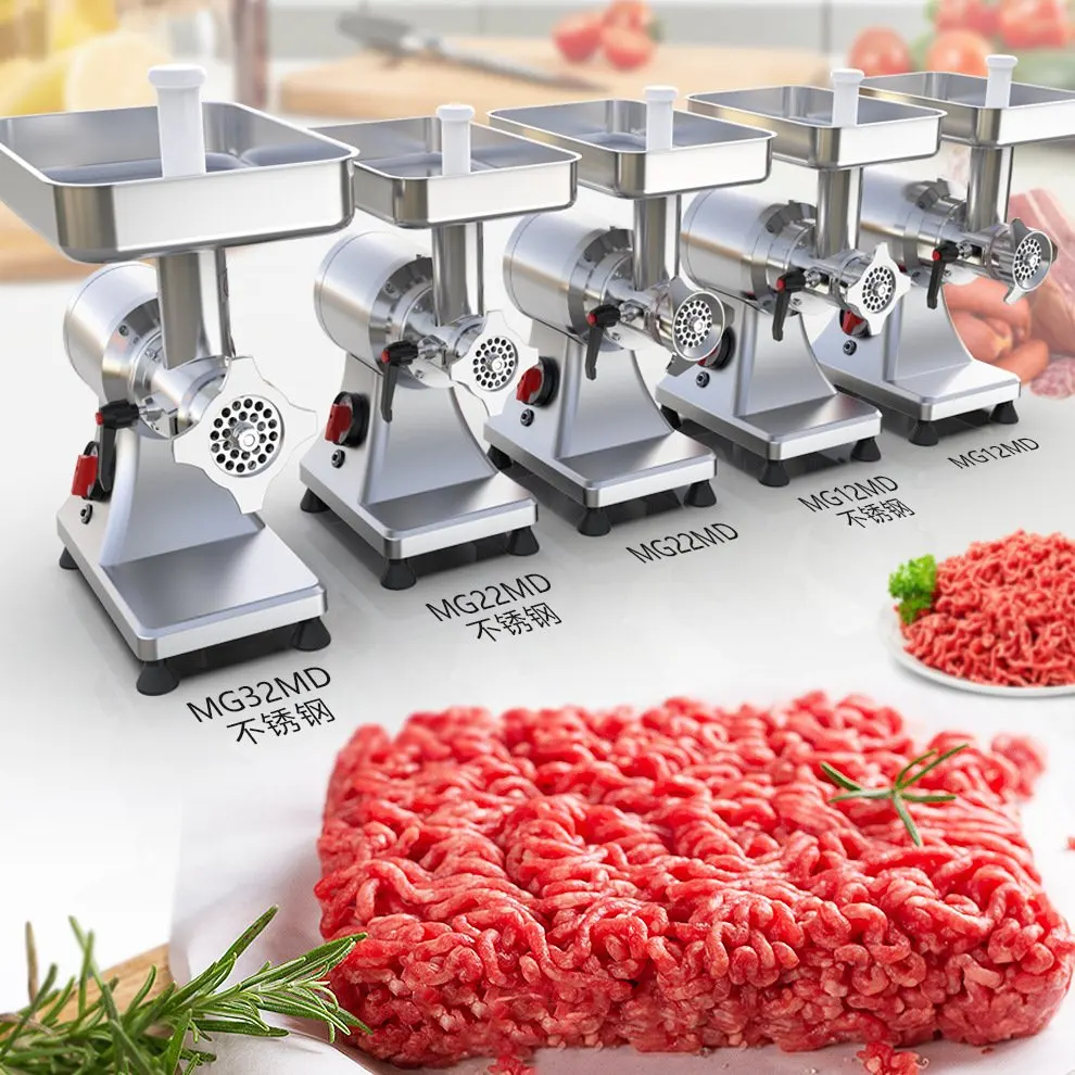 Factory Direct Sales Stainless Steel Electric Meat Grinders Slicers Machine Meat Grinders