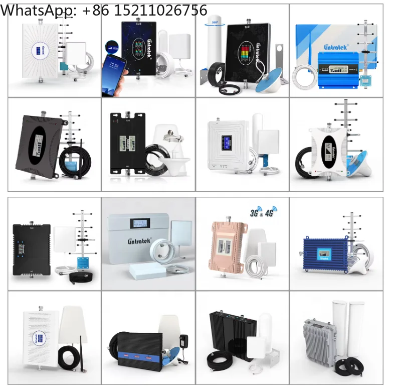 Lintratek One Band Gsm مكرر أزرق 4g 3g 2g إشارة خلوية معززة شبكة متنقلة بحجم صغير