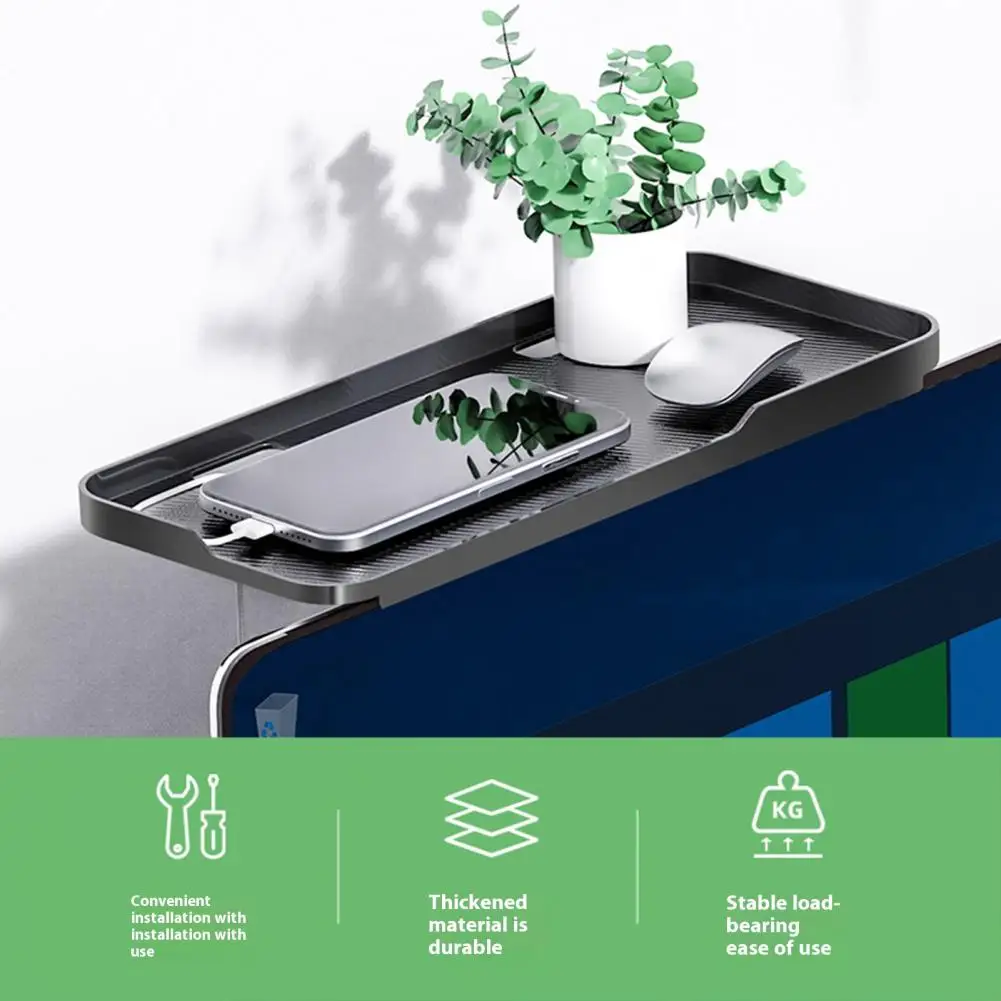 Adjustable Tv Screen Shelf Router Storage Rack Universal Tv Organizer Adjustable Monitor Storage Bracket Strong for Easy