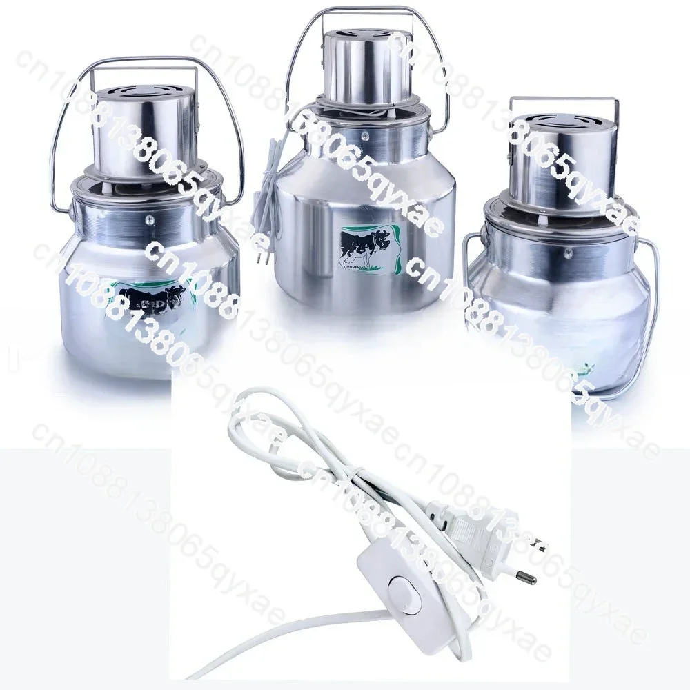 Electric Aluminum Butter Churn / Milk Mixer with Stainless Steel Lid