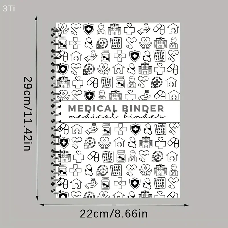 Family Medical Binder Planner Notebook Healthcare Organizer For Adults Medical Planner Bundle Health Binder Doctor Visit Notes