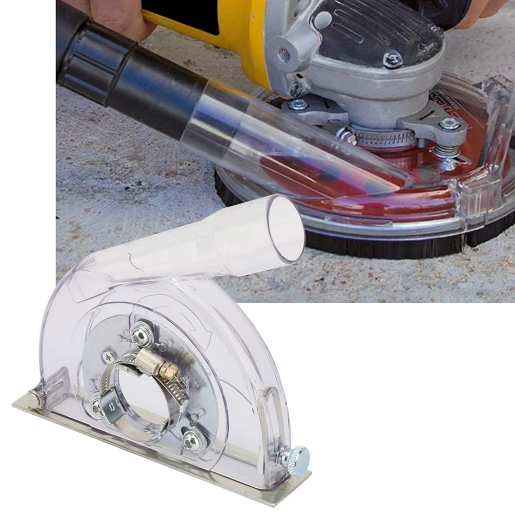 

Dust Shroud Cutting Dust Cover Grinding Shroud for 100/125/150mm Angle Grinder &amp 115/125mm Saw Disc Stone Cutting Dust Cover
